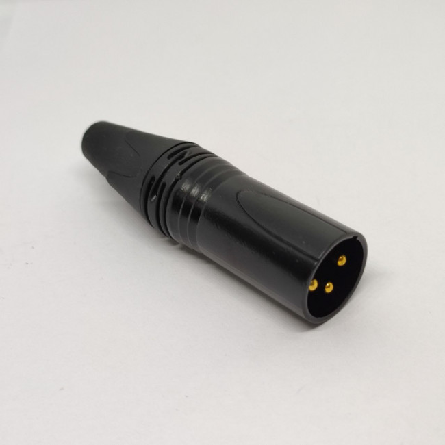 Разъем кабельный XLR папа AEX XLRM реплика Neutrik® Разъем кабельный XLR папа AEX XLRM реплика Neutrik®