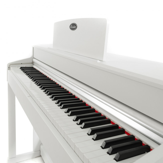 Beisite B-808 Pro WH - Цифровое пианино, полифония 256 нот, 88 клавиш, цвет белый