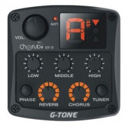 Звукосниматель для акустической гитары Cherub GT-5 3-х полосный тюнер хоруc реверберация Звукосниматель для акустической гитары Cherub GT-5 3-х полосный тюнер хоруc реверберация