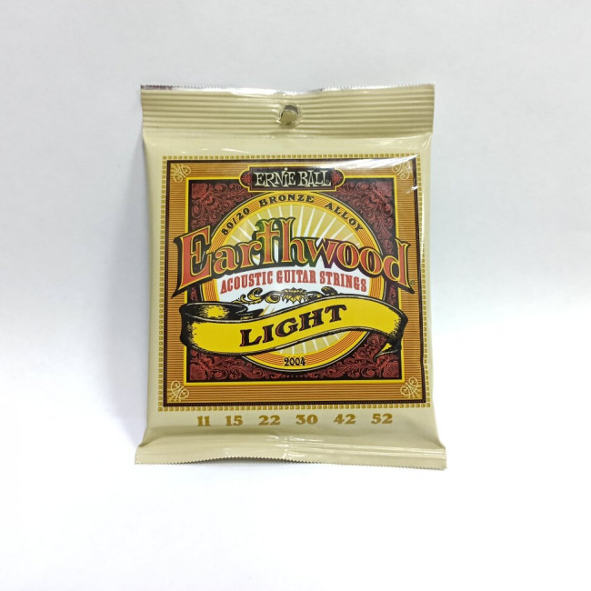 Струны для акустической гитары 11-52 Ernie Ball 2004