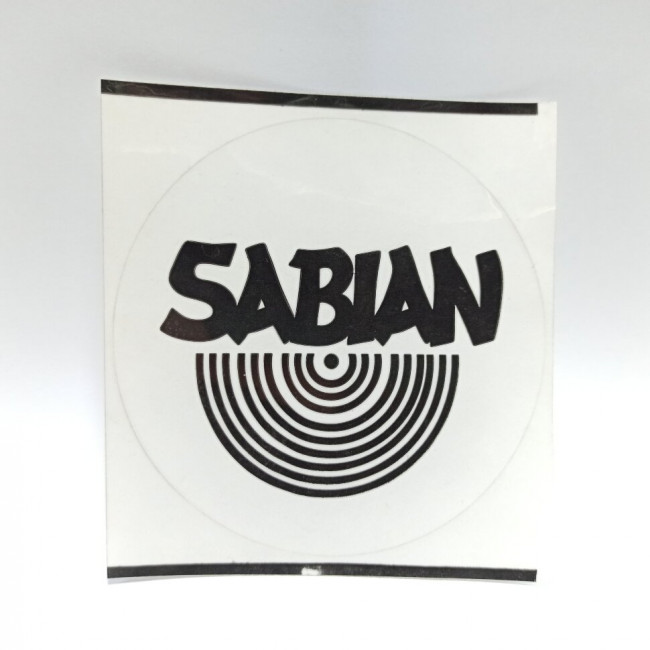 Наклейка SABIAN BDSTICKERB черная Наклейка SABIAN BDSTICKERB черная