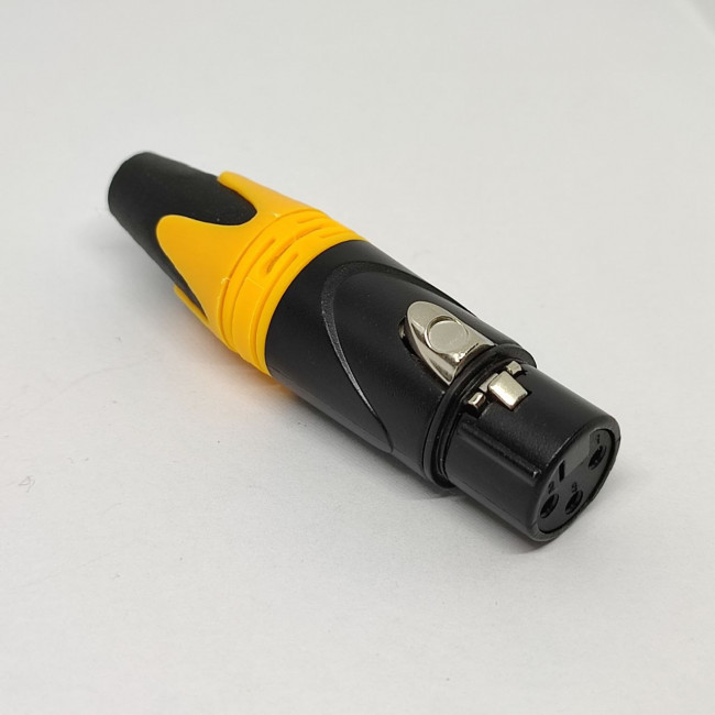 Разъем кабельный XLR мама AEX XLRF реплика Neutrik® Разъем кабельный XLR мама AEX XLRF реплика Neutrik®