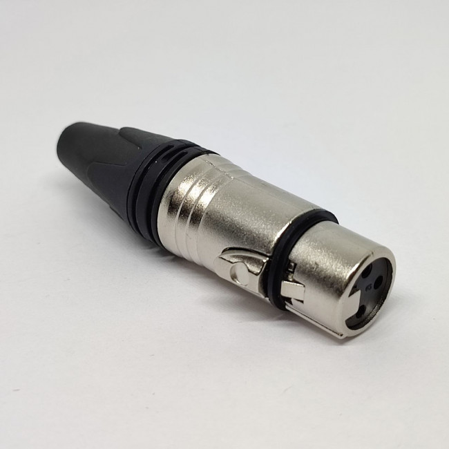 Разъем кабельный XLR мама AEX XLRF реплика Neutrik® Разъем кабельный XLR мама AEX XLRF реплика Neutrik®
