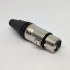Разъем кабельный XLR мама AEX XLRF реплика Neutrik® Разъем кабельный XLR мама AEX XLRF реплика Neutrik®