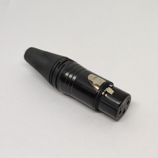 Разъем кабельный XLR мама AEX XLRF реплика Neutrik® Разъем кабельный XLR мама AEX XLRF реплика Neutrik®