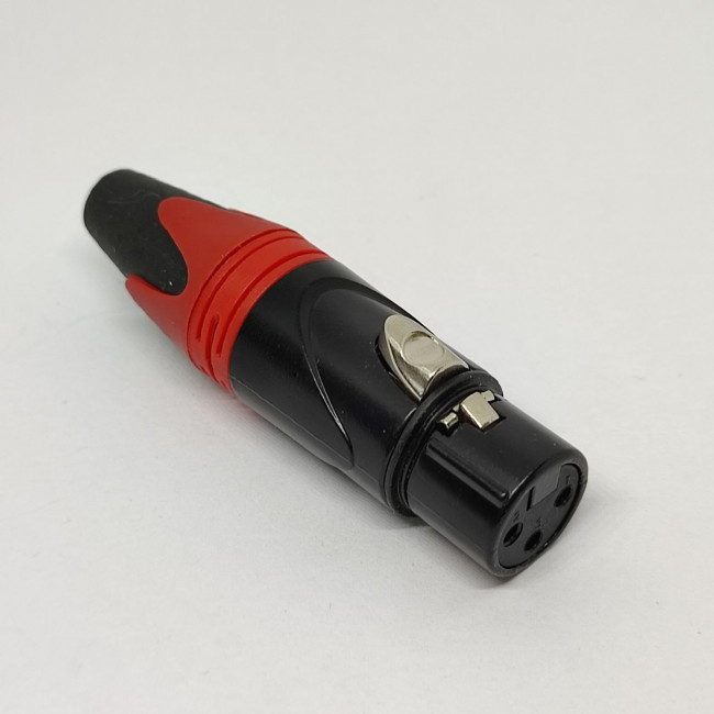 Разъем кабельный XLR мама AEX XLRF реплика Neutrik® Разъем кабельный XLR мама AEX XLRF реплика Neutrik®