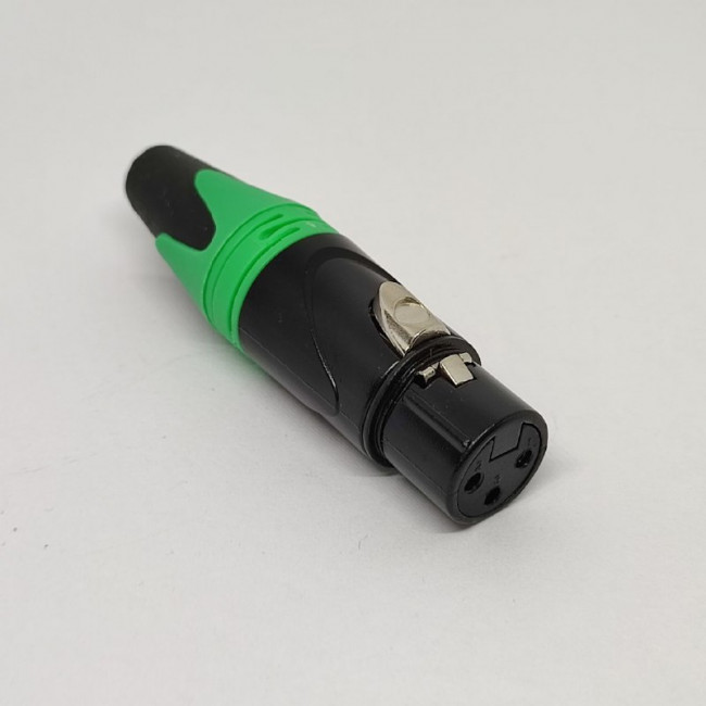 Разъем кабельный XLR мама AEX XLRF реплика Neutrik® Разъем кабельный XLR мама AEX XLRF реплика Neutrik®