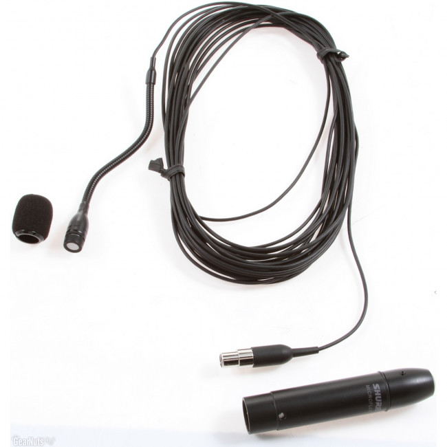 Подвесной конденсаторный микрофон SHURE MX202B/C на гибком креплении Подвесной конденсаторный микрофон SHURE MX202B/C на гибком креплении