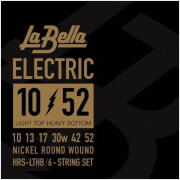 Струны для электрогитары 10-52 La Bella HRS-LTHB Hard Rockin Steel