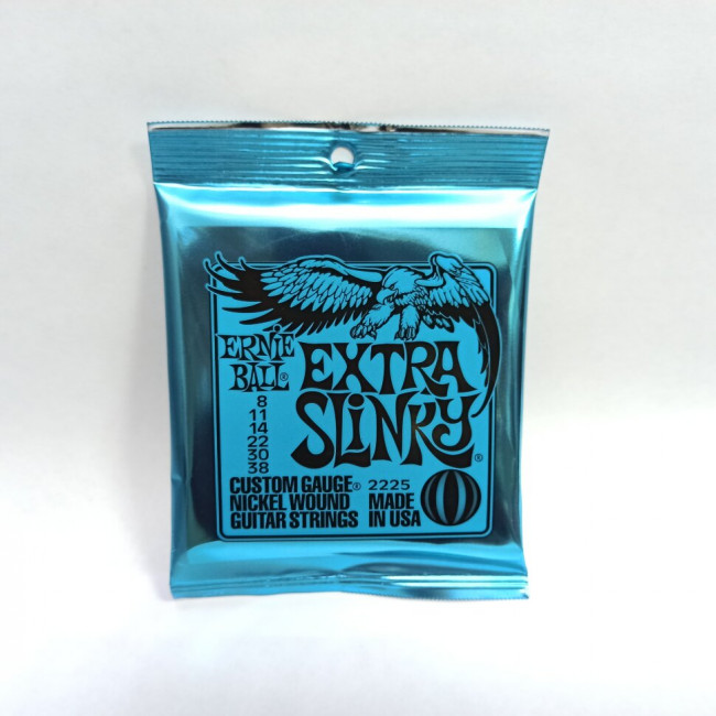 Струны для электрогитары 8-38 Ernie Ball 2225 Nickel Wound Extra Slinky Струны для электрогитары 8-38 Ernie Ball 2225 Nickel Wound Extra Slinky