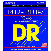 Струны для электрогитары 10-46 DR PHR-10 Pure Blues Струны для электрогитары 10-46 DR PHR-10 Pure Blues