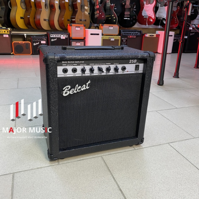 Комбоусилитель для бас-гитары Belcat 25B 25Вт Комбоусилитель для бас-гитары Belcat 25B 25Вт