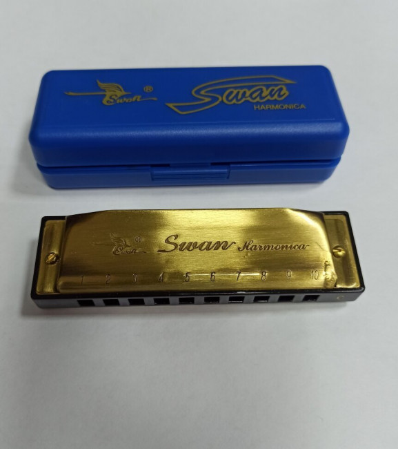 Губная гармошка Swan SW1020-8 диатоническая Губная гармошка Swan SW1020-8 диатоническая