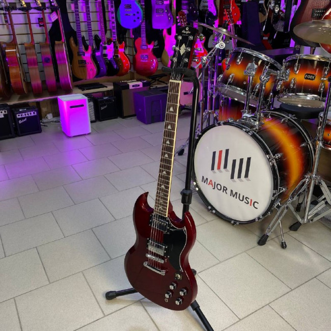 Электрогитара Prodipe JMFGS300WRNC GS300 цвет красный