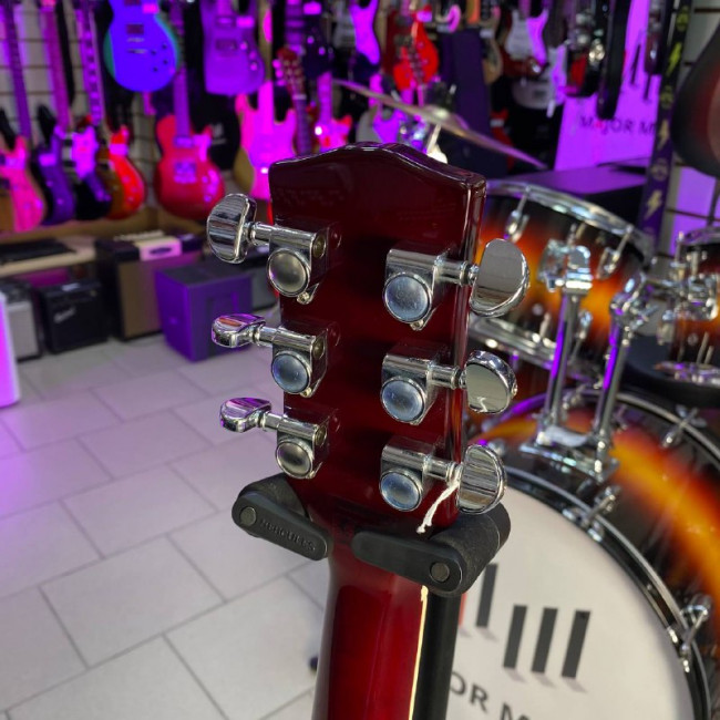 Электрогитара Prodipe JMFGS300WRNC GS300 цвет красный