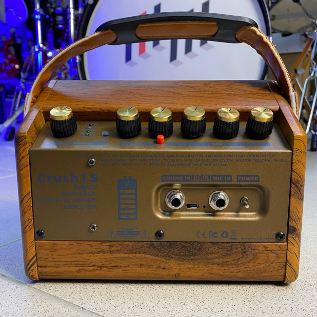 Гитарный комбоусилитель Flatsons Crush-15 15Вт Гитарный комбоусилитель Flatsons Crush-15 15Вт