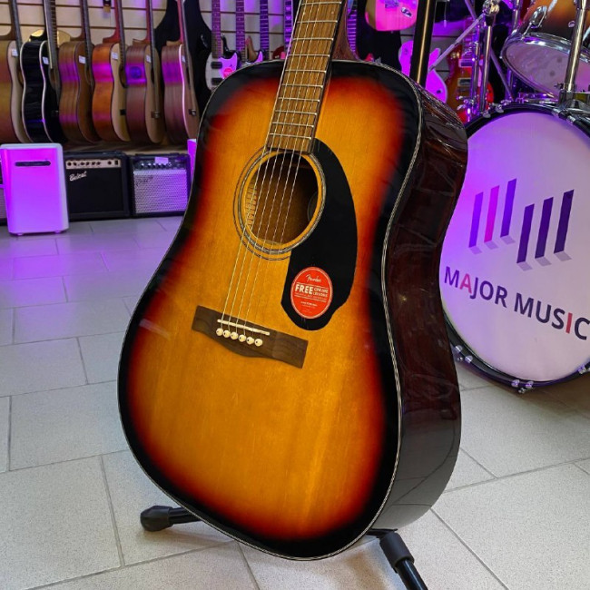 Акустическая гитара Fender CD-60 Sunburst цвет санберст Акустическая гитара Fender CD-60 Sunburst цвет санберст