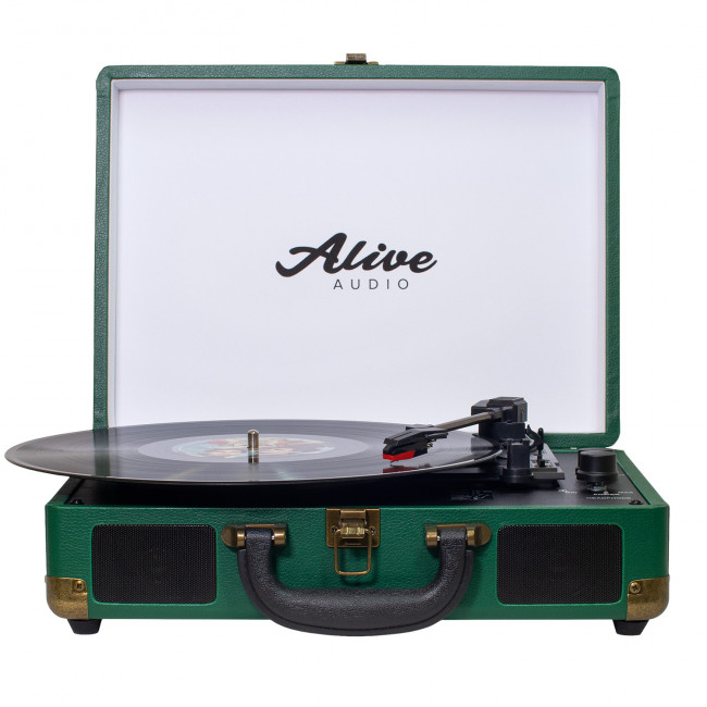 Виниловый проигрыватель Alive Audio GLM-01-PN GLAM Pine с Bluetooth