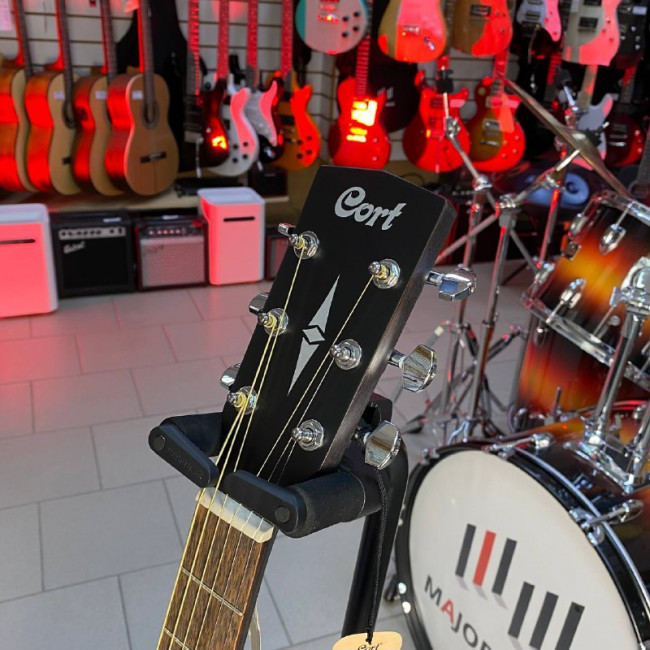 Акустическая гитара Cort EARTH60M-OPTB цвет черный санберст