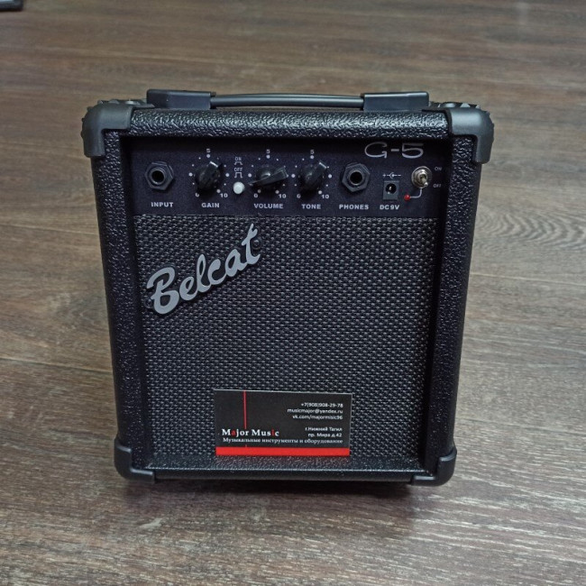 б/у Гитарный комбоусилитель Belcat G5 5Вт* б/у Гитарный комбоусилитель Belcat G5 5Вт*