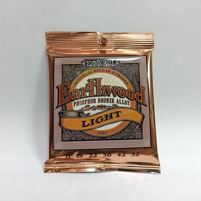 Струны для акустической гитары 11-52 Ernie Ball 2148 Фосфорная бронза Струны для акустической гитары 11-52 Ernie Ball 2148 Фосфорная бронза