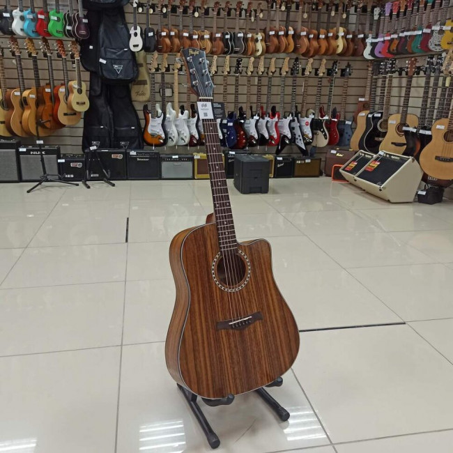 Акустическая гитара Flight D-155 TEAK NA цвет натуральный