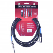 Кабель инструментальный 3м Superlux SFI3PR прямой - угловой Кабель инструментальный 3м Superlux SFI3PR прямой - угловой