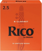 Трости для кларнета Bb Rico №2.5 RCA1025 10шт Трости для кларнета Bb Rico №2.5 RCA1025 10шт