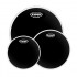 Набор пластиков для том барабана Evans ETP-CHR-R Black Chrome Rock 10"/12"/16"