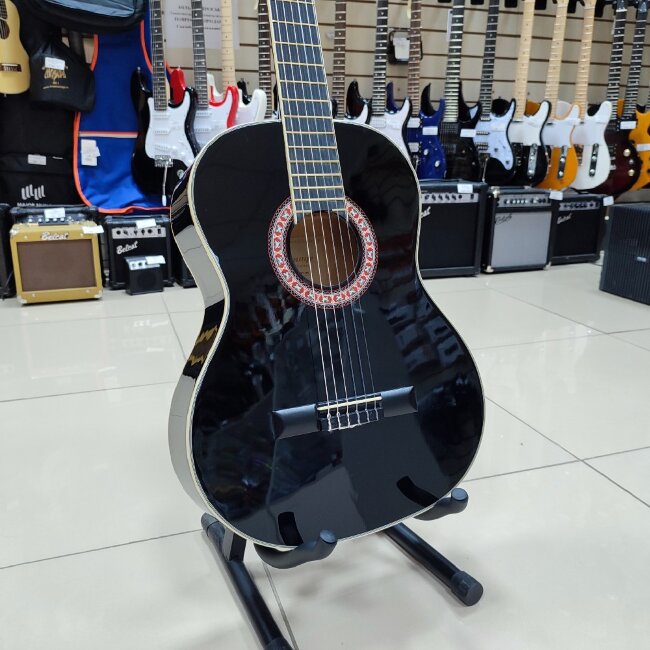 Классическая гитара HOMAGE LC-3911-BK цвет черный