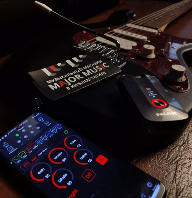 Моделирующий усилитель для наушников Nux MP-3 Mighty-Plug Pro