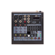 ZTX audio Compact 2.1Fx микшерный пульт 2mono, 1stereo каналы с MP3/DSP/BT ZTX audio Compact 2.1Fx микшерный пульт 2mono, 1stereo каналы с MP3/DSP/BT