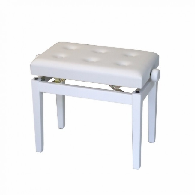 Банкетка TEMPO Turris151/MW, деревянная, с регулировкой высоты, цвет белый