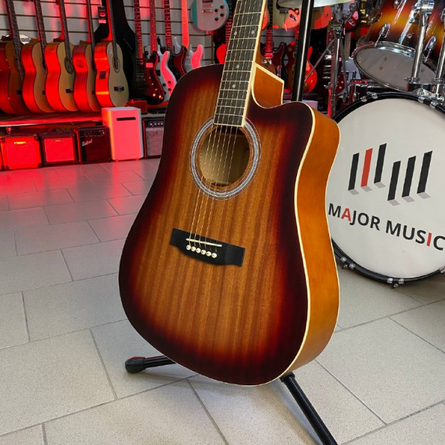 Акустическая гитара Naranda HS-4140-MAS цвет красный санберст Акустическая гитара Naranda HS-4140-MAS цвет красный санберст