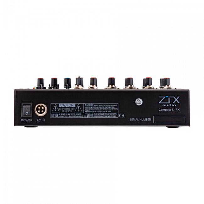 ZTX audio Compact 4.1Fx микшерный пульт 4mono, 1stereo каналы с MP3/DSP/BT ZTX audio Compact 4.1Fx микшерный пульт 4mono, 1stereo каналы с MP3/DSP/BT