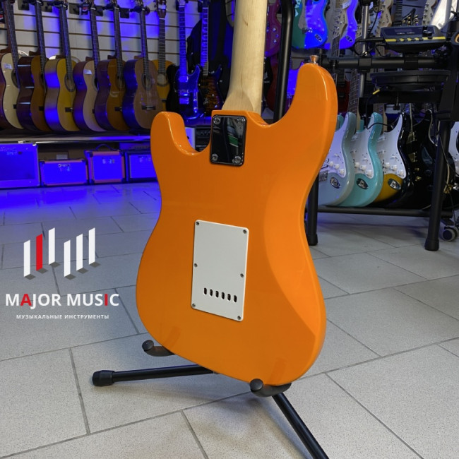 Электрогитара Terris TST-39 YW цвет оранжевый SSS