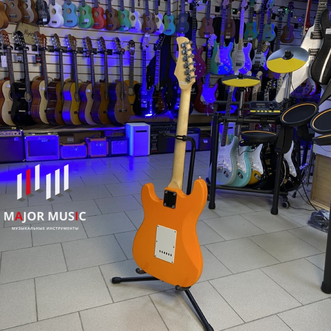 Электрогитара Terris TST-39 YW цвет оранжевый SSS