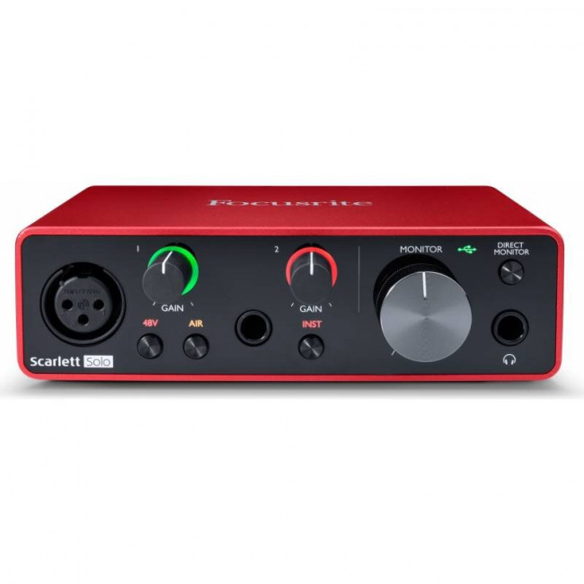 Аудиоинтерфейс Focusrite Scarlett Solo