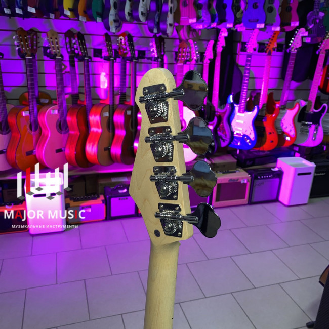 Бас-гитара VESTON PB-BK Precision Bass цвет черный