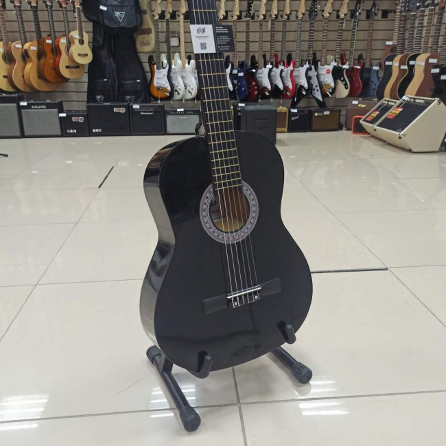 Классическая гитара Terris TC-390A BK 4/4 цвет черный Классическая гитара Terris TC-390A BK 4/4 цвет черный