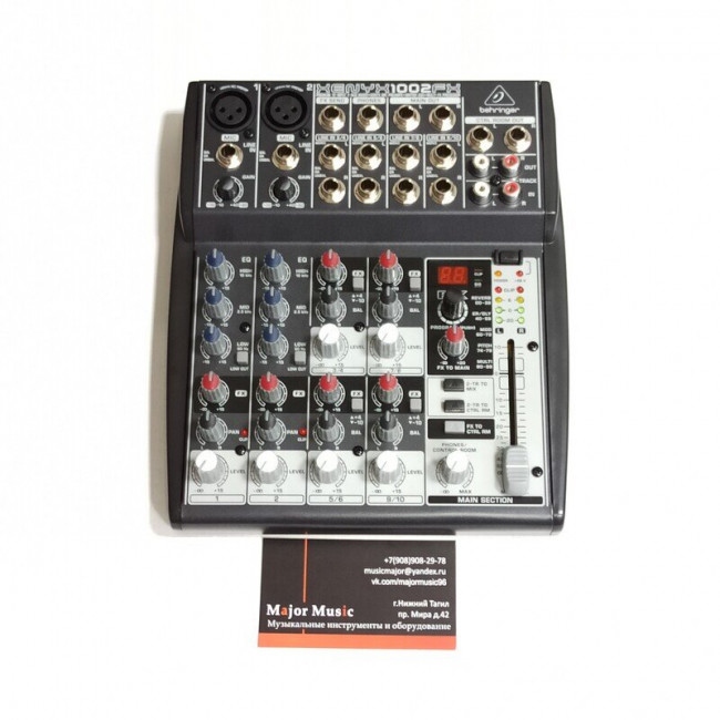 Микшерный пульт Behringer 1002 Микшерный пульт Behringer 1002