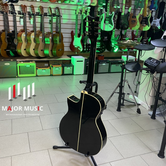 б/у Электроакустическая гитара SGR by Schecter SGR-SA-1 с вырезом цвет черный*