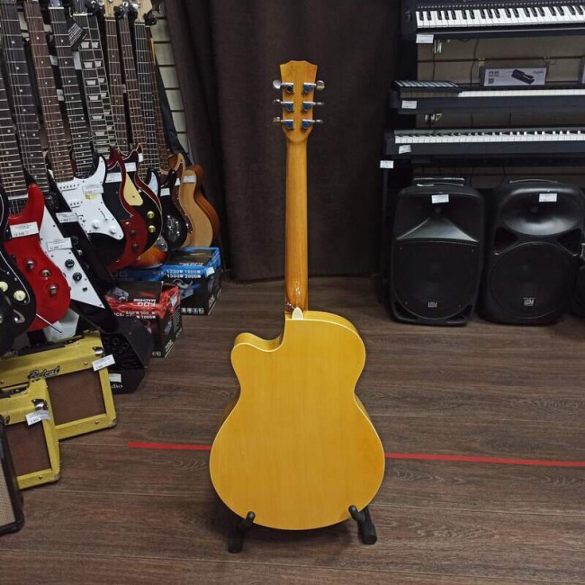 Акустическая гитара Elitaro E4010N с вырезом цвет натуральный