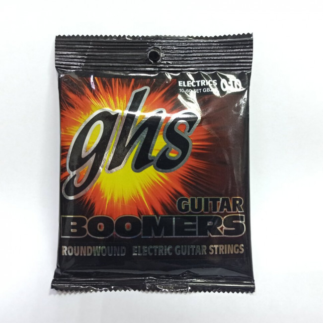 Струны для электрогитары 10-60 GHS Boomers GBZW Струны для электрогитары 10-60 GHS Boomers GBZW