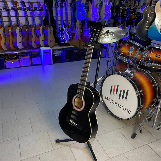 Классическая гитара HOMAGE LC-3900-BK цвет черный