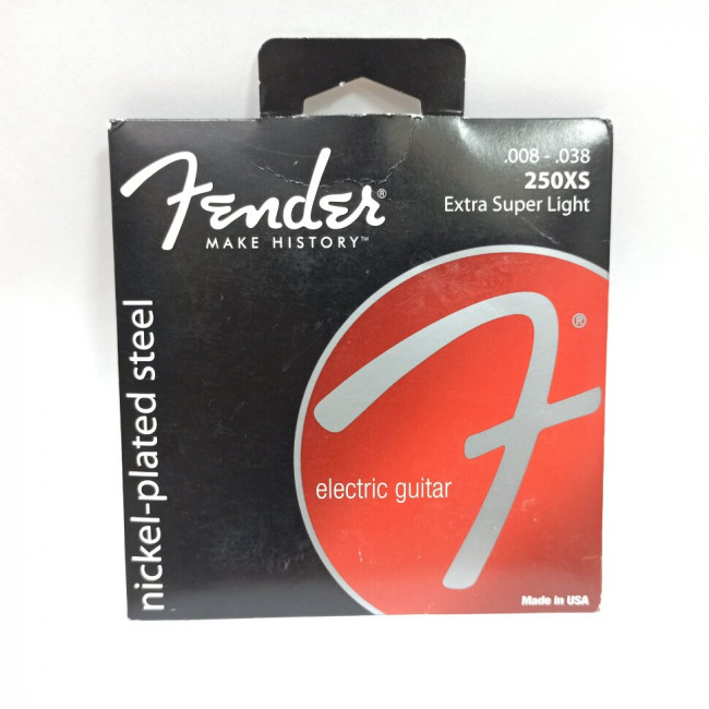 Струны для электрогитары 08-38 Fender 250XS Струны для электрогитары 08-38 Fender 250XS