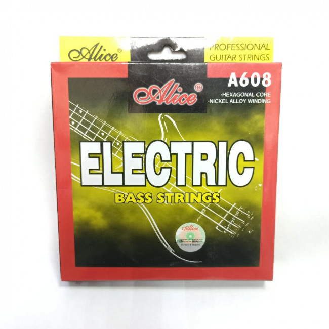 Струны для бас гитары  40-95 Alice A608(4)-L Light