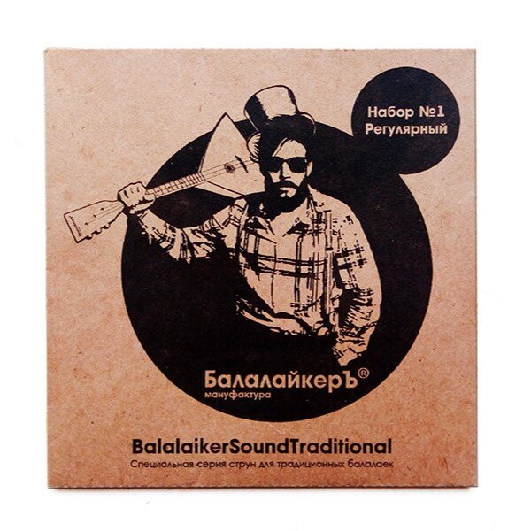 Струны для балалайки прима Балалайкеръ STR-B1 металл