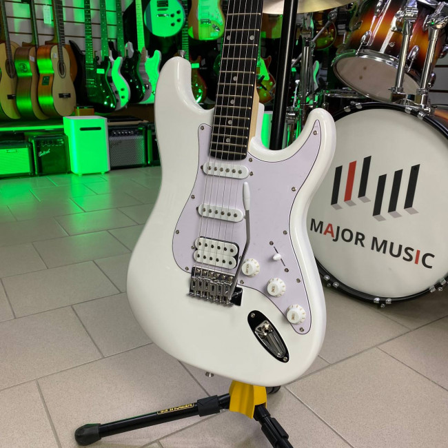 Электрогитара Rockdale Stars HSS WH цвет белый Электрогитара Rockdale Stars HSS WH цвет белый