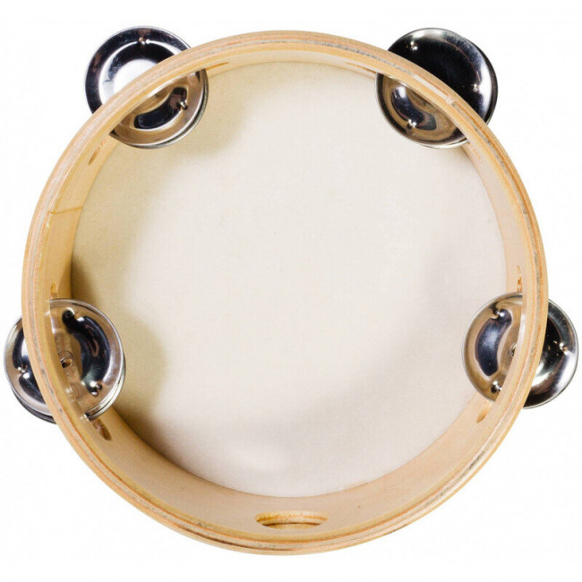 Тамбурин Flight FT 6-4 с 4 джинглами 6" Тамбурин Flight FT 6-4 с 4 джинглами 6"